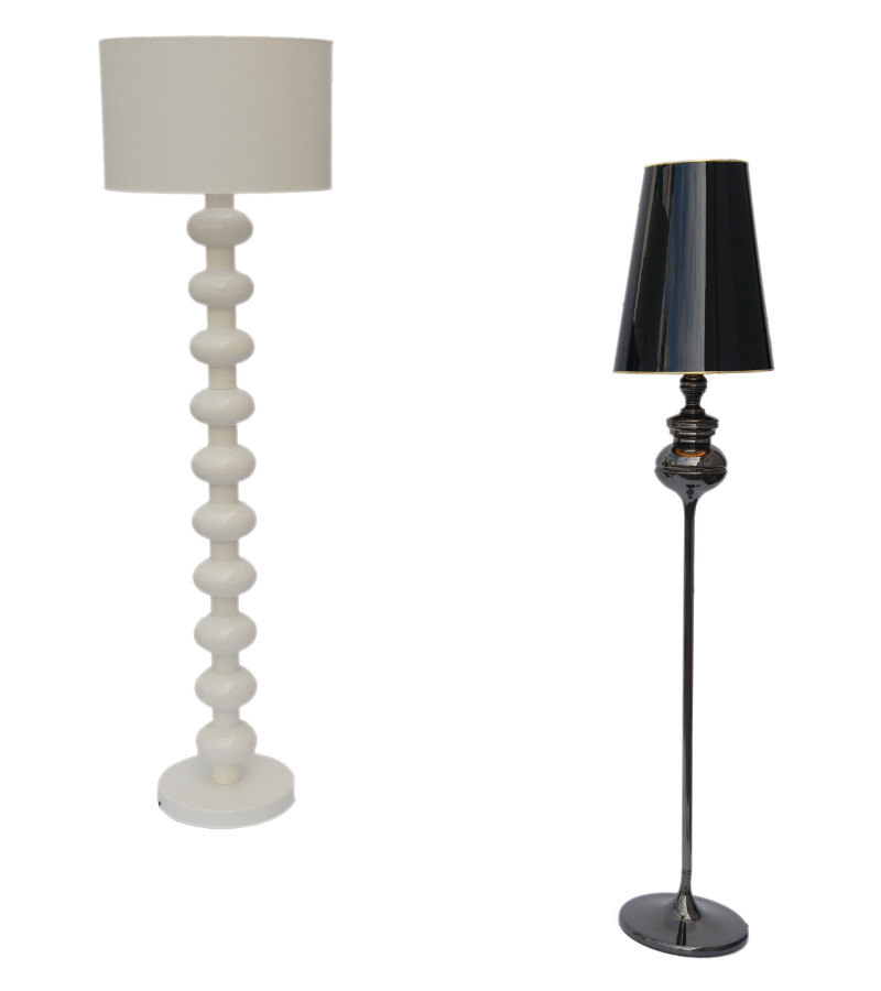 Allhome Floor Lamps, Threshold Washed Wood Floor Lamp